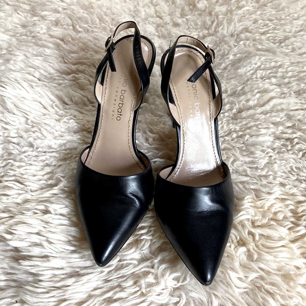 Antonio Barbaro heels in black size 37